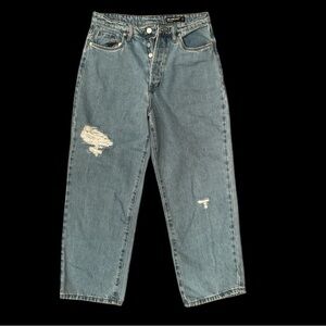 Blank NYC Jeans- The Baxter-Distressed - Button Fly Sz 30 Denim Casual